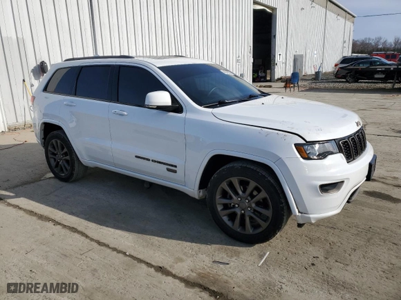 2017 Jeep Grand Cherokee Limited with VIN 1C4RJFBG9HC668875, listed as a Copart auction lot 48548355 with 107,852 mi miles and Salvage Title. Bid and sale history available at carsss.com. Image 4.
