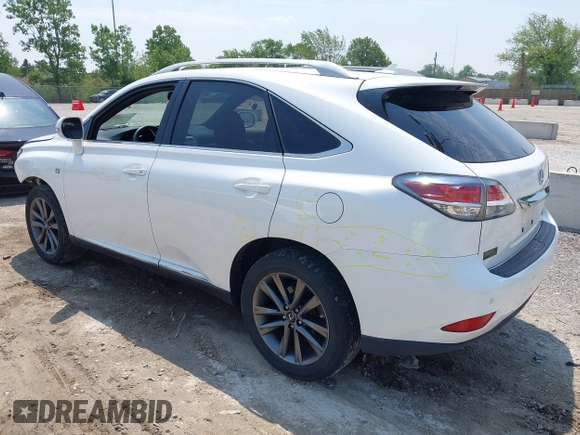 2013 Lexus RX 350 with VIN 2T2BK1BA9DC171027, listed as a IAAI auction lot 42447555 with 90,118 mi miles and . Bid and sale history available at DreamBid. Image 3.
