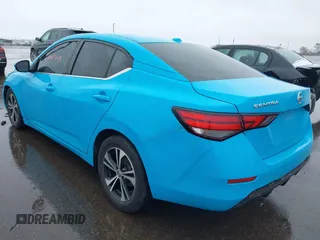 2021 Nissan Sentra SV with VIN 3N1AB8CV3MY259746, listed as a IAAI auction lot 41943148 with 55,866 mi miles and . Bid and sale history available at DreamBid. Image 3.