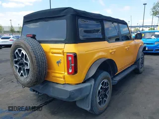 2021 Ford Bronco with VIN 1FMEE5BPXMLA93172, listed as a IAAI auction lot 42109487 with Not Provided miles and . Bid and sale history available at DreamBid. Image 4.