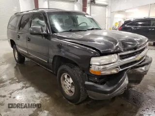 2001 Chevrolet Suburban LS with VIN 1GNFK16T31J163773, listed as a Copart auction lot 78275894 with 242,160 mi miles and Salvage Title. Bid and sale history available at carsss.com. Image 4.