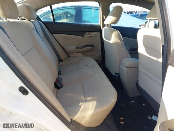 2013 Honda Civic Sdn LX with VIN 19XFB2F54DE003872, listed as a IAAI auction lot 41894513 with 113,253 mi miles. Bid and sale history available at carsss.com. Image 8.