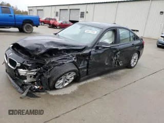 2018 BMW 3 Series 320i with VIN WBA8E1G51JNU90901, listed as a Copart auction lot 84017694 with Not Provided miles and Salvage Title. Bid and sale history available at carsss.com. Image 1.