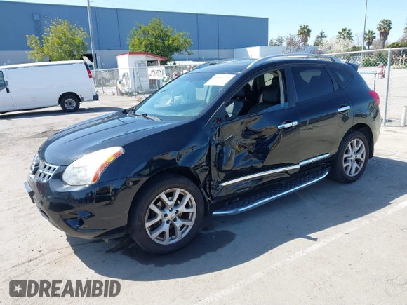 2012 Nissan Rogue S with VIN JN8AS5MT8CW255808, listed as a IAAI auction lot 41851273 with 189,407 mi miles. Bid and sale history available at carsss.com. Image 17.