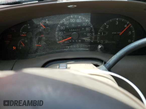 1998 Ford F-150 with VIN 1FTZX1760WNB98481, listed as a Copart auction lot 55586895 with 156,331 mi miles and Salvage title. Bid and sale history available at DreamBid. Image 9.