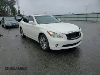 2011 Infiniti M37 with VIN JN1BY1AR0BM377303, listed as a Copart auction lot 86342264 with 131,984 mi miles and Salvage Title. Bid and sale history available at carsss.com. Image 10.