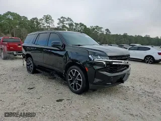 2021 Chevrolet Tahoe RST with VIN 1GNSKRKD7MR300909, listed as a Copart auction lot 85674824 with 98,922 mi miles and Clean Title. Bid and sale history available at carsss.com. Image 14.