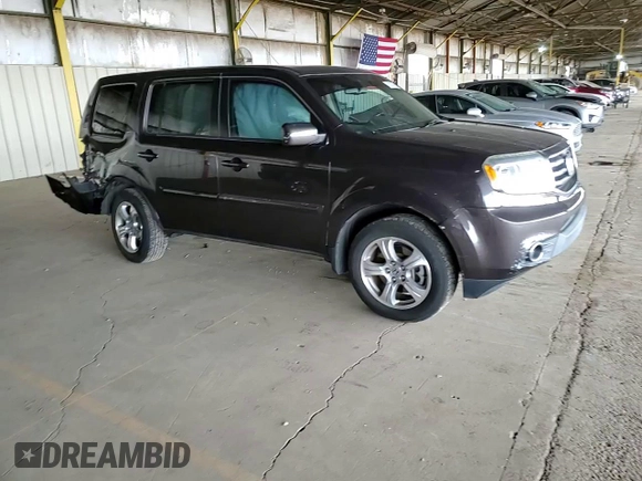 2012 Honda Pilot EX-L with VIN 5FNYF3H59CB032843, listed as a Copart auction lot 51201795 with 129,714 mi miles and Salvage Title. Bid and sale history available at DreamBid. Image 12.