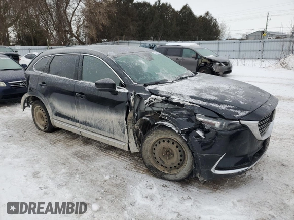 2020 Mazda CX-9 Grand Touring with VIN JM3TCBDY8L0414655, listed as a Copart auction lot 43123215 with 173,465 mi miles and Salvage Title. Bid and sale history available at carsss.com. Image 4.