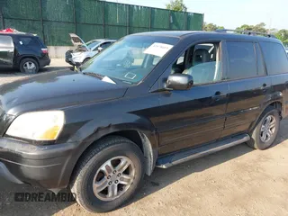 2003 Honda Pilot EX z VIN 2HKYF18763H605799, wystawiony jako IAAI lot #42478003 z przebiegiem 216 563 mil mil oraz . Historia ofert i sprzedaży dostępna na DreamBid. Obrazek 6.
