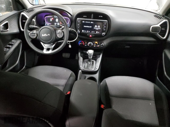 2024 Kia Soul S with VIN KNDJ23AU0R7236511, listed as a Copart auction lot 54767165 with 12,235 mi miles and Salvage title. Bid and sale history available at DreamBid. Image 8.