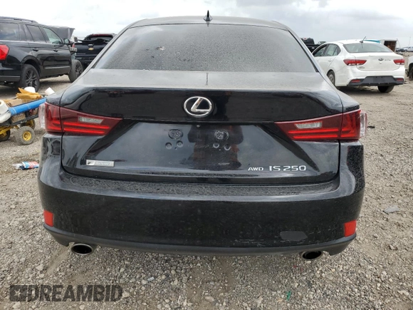 2015 Lexus IS 250 z VIN JTHCF1D23F5024431, wystawiony jako Copart lot #54535675 z przebiegiem 191 395 mil mil oraz Szkoda całkowita • Salvage title. Historia ofert i sprzedaży dostępna na DreamBid. Obrazek 6.