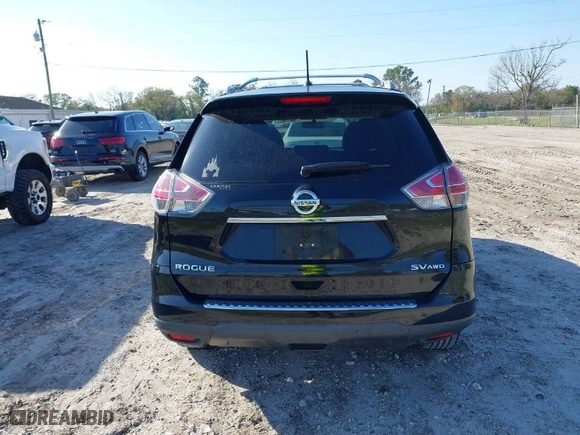 2015 Nissan Rogue SV with VIN 5N1AT2MV9FC750464, listed as a IAAI auction lot 41694397 with 200754 miles. Bid and sale history available at carsss.com. Image 16.