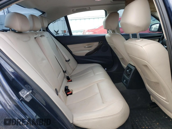 2015 BMW 3 Series 328i with VIN WBA3A5G51FNS87205, listed as a Copart auction lot 47498005 with 65,523 mi miles and Salvage Title. Bid and sale history available at DreamBid. Image 10.