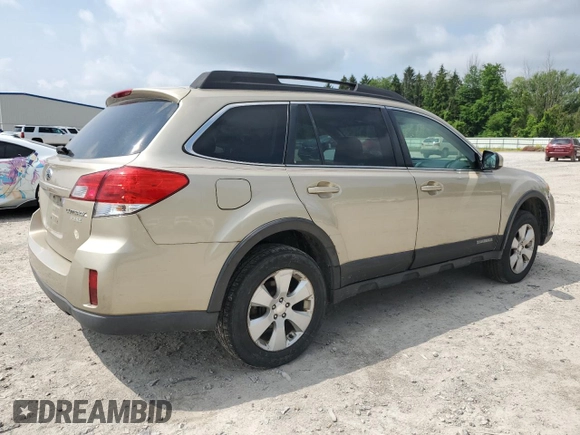 2010 Subaru Outback Premium All-Weather Anniversary with VIN 4S4BRBCCXA3338789, listed as a Copart auction lot 61489255 with 230,782 mi miles and Salvage title. Bid and sale history available at DreamBid. Image 3.
