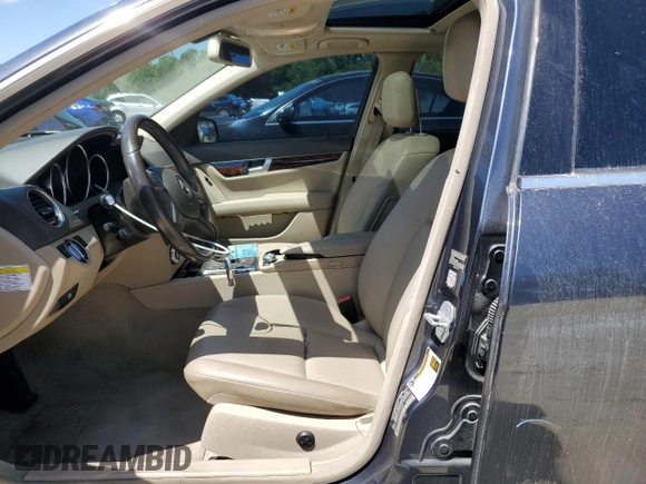 2014 Mercedes-Benz C 300 Sport with VIN WDDGF8AB2EA917296, listed as a Copart auction lot 51903405 with 67,015 mi miles and Salvage Title. Bid and sale history available at DreamBid. Image 7.