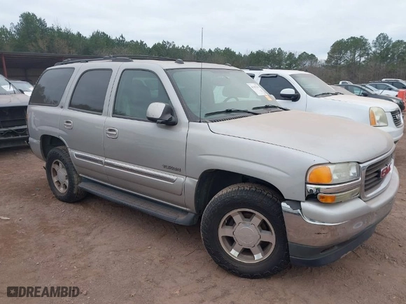 2005 GMC Yukon SLT with VIN 1GKEC13T55J168814, listed as a IAAI auction lot 41387425 with 222,207 mi miles. Bid and sale history available at carsss.com. Image 1.