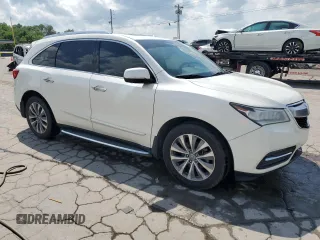 2014 Acura MDX Technology with VIN 5FRYD3H42EB007510, listed as a Copart auction lot 54881735 with 227,072 mi miles and Salvage Title. Bid and sale history available at carsss.com. Image 4.