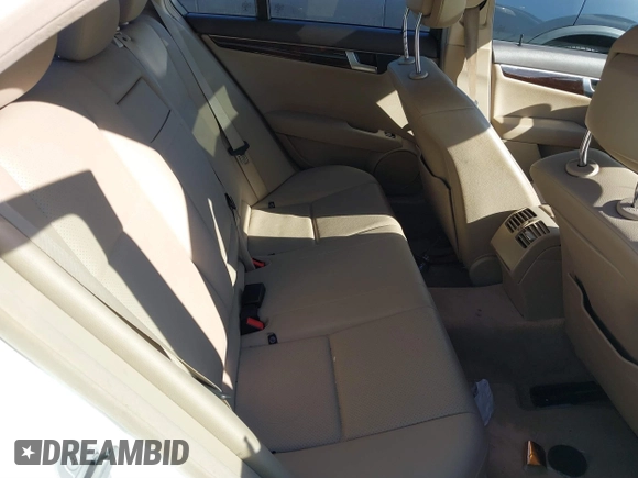 2014 Mercedes-Benz C 250 Sport with VIN WDDGF4HB3EA963847, listed as a IAAI auction lot 41445657 with 107,457 mi miles and . Bid and sale history available at carsss.com. Image 8.
