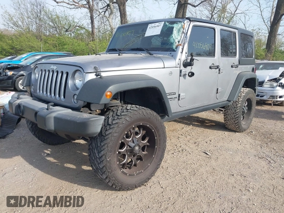 2016 Jeep Wrangler Unlimited Sport z VIN 1C4HJWDGXGL328531, wystawiony jako IAAI lot #42056907 z przebiegiem 75 871 mil mil oraz . Historia ofert i sprzedaży dostępna na DreamBid. Obrazek 2.