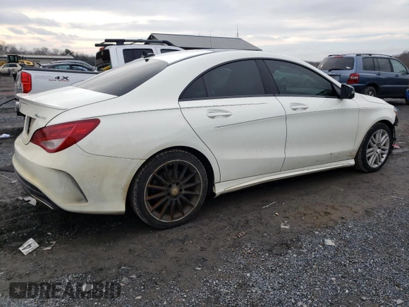 2017 Mercedes-Benz CLA 250 with VIN WDDSJ4GB7HN402705, listed as a Copart auction lot 44275354 with 85,179 mi miles and . Bid and sale history available at DreamBid. Image 3.
