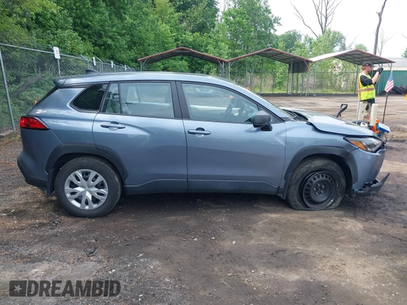 2023 Toyota Corolla Cross L with VIN 7MUAAAAGXPV060044, listed as a IAAI auction lot 42289062 with 29,837 mi miles and . Bid and sale history available at DreamBid. Image 13.