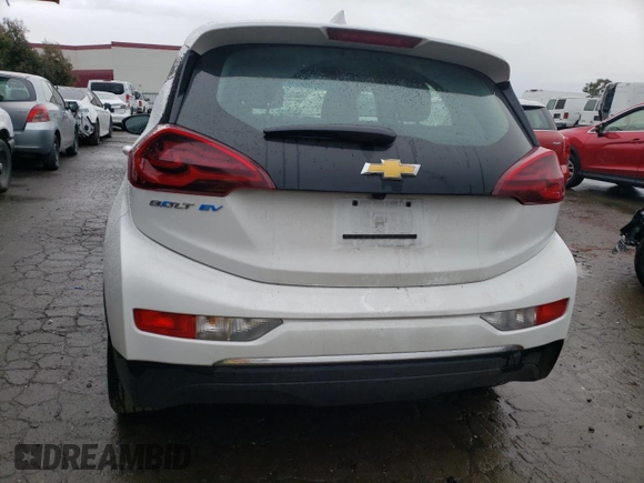 2021 Chevrolet Bolt EV LT with VIN 1G1FY6S09M4113620, listed as a Copart auction lot 39714673 with 12,395 mi miles. Bid and sale history available at carsss.com. Image 6.
