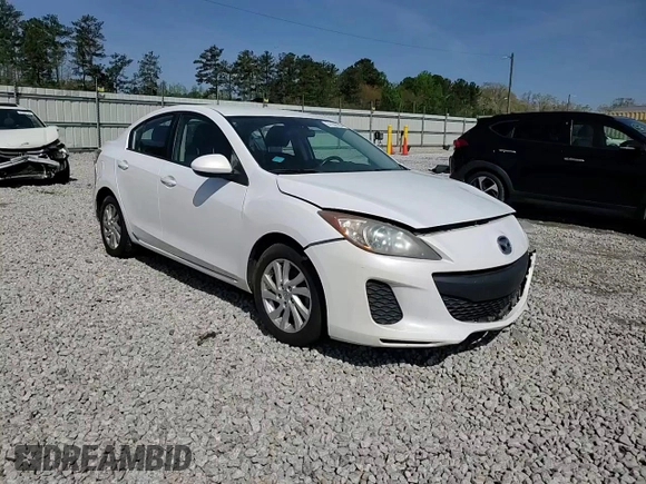 2012 Mazda 3 i Touring with VIN JM1BL1V77C1555635, listed as a Copart auction lot 51109795 with 284,602 mi miles and Salvage Title. Bid and sale history available at DreamBid. Image 13.