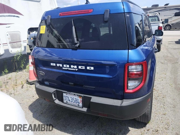2023 Ford Bronco Sport Big Bend z VIN 3FMCR9B67PRD75740, wystawiony jako IAAI lot #42846826 z przebiegiem 42 606 mil mil oraz . Historia ofert i sprzedaży dostępna na DreamBid. Obrazek 22.