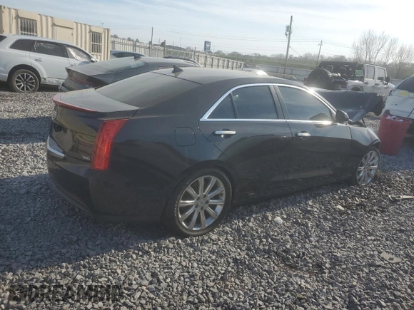 2014 Cadillac ATS Premium with VIN 1G6AE5S33E0132898, listed as a Copart auction lot 50947325 with 165,640 mi miles and Salvage Title. Bid and sale history available at carsss.com. Image 3.