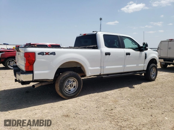 2022 Ford F-250 XL with VIN 1FT7W2B64NEE68639, listed as a Copart auction lot 52580315 with 138,784 mi miles and Salvage title. Bid and sale history available at DreamBid. Image 3.