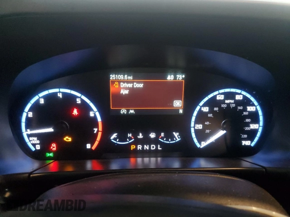2024 Ford Bronco Sport Big Bend with VIN 3FMCR9B65RRE25005, listed as a Copart auction lot 54154925 with 25,109 mi miles and Salvage title. Bid and sale history available at DreamBid. Image 9.