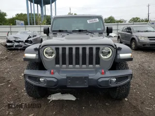 2019 Jeep Wrangler Unlimited Rubicon с VIN 1C4HJXFN0KW522915, выставлен на аукционе Copart как лот 56660465 с пробегом 58 069 миль миль и Чистый • Clean title. История ставок и продаж доступна на DreamBid. Изображение 5.