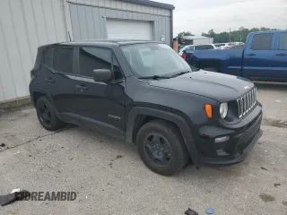 2020 Jeep Renegade Sport z VIN ZACNJAAB2LPL11224, wystawiony jako Copart lot #59463445 z przebiegiem 77 873 mil mil oraz Szkoda całkowita • Salvage title. Historia ofert i sprzedaży dostępna na DreamBid. Obrazek 4.