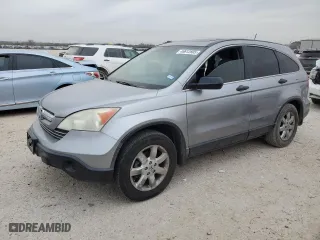 2008 Honda CR-V EX with VIN 3CZRE38528G704924, listed as a Copart auction lot 46612805 with 177,455 mi miles and Salvage Title. Bid and sale history available at carsss.com. Image 1.