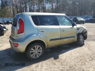 2012 Kia Soul + with VIN KNDJT2A62C7380156, listed as a Copart auction lot 48112215 with 214,993 mi miles and Salvage Title. Bid and sale history available at DreamBid. Image 3.
