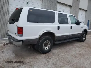 2003 Ford Excursion XLT with VIN 1FMNU41S53ED48526, listed as a Copart auction lot 41813965 with 190,952 mi miles and Salvage title. Bid and sale history available at DreamBid. Image 3.