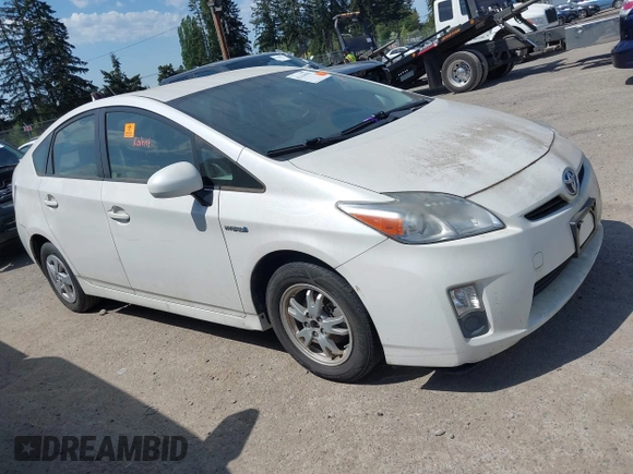 2010 Toyota Prius II with VIN JTDKN3DU3A0008118, listed as a IAAI auction lot 42164958 with 192,188 mi miles and . Bid and sale history available at DreamBid. Image 1.