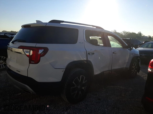 2021 GMC Acadia SLE with VIN 1GKKNRLS2MZ209354, listed as a Copart auction lot 75448104 with 49,011 mi miles and Salvage Title. Bid and sale history available at DreamBid. Image 3.