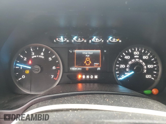 2020 Ford F-150 XL with VIN 1FTFX1E44LFC62080, listed as a Copart auction lot 48001125 with 119,251 mi miles and Salvage Title. Bid and sale history available at carsss.com. Image 9.