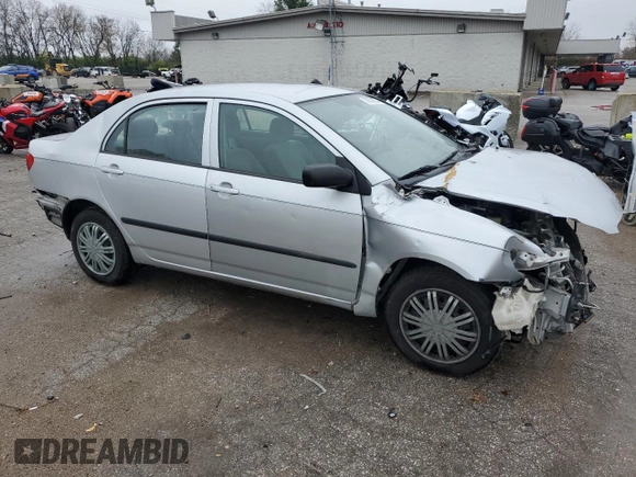 2007 Toyota Corolla CE with VIN JTDBR32E470134996, listed as a Copart auction lot 78629864 with Not Provided miles and Salvage Title. Bid and sale history available at DreamBid. Image 4.