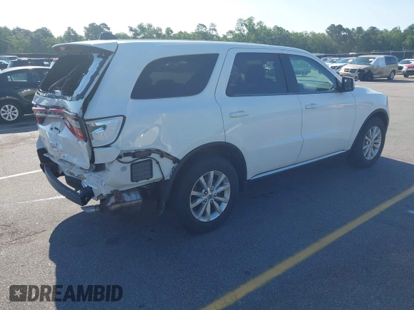 2021 Dodge Durango SXT Plus with VIN 1C4RDHAG6MC721451, listed as a IAAI auction lot 42431143 with 41,418 mi miles and . Bid and sale history available at DreamBid. Image 4.