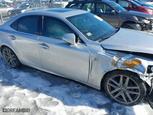 2015 Lexus IS 250 with VIN JTHCF1D2XF5027200, listed as a IAAI auction lot 41585932 with 176,733 mi miles. Bid and sale history available at carsss.com. Image 13.