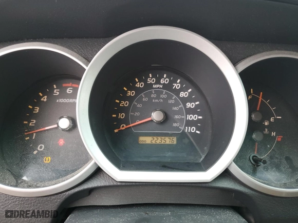 2006 Toyota 4Runner SR5 with VIN JTEBU14R968064071, listed as a Copart auction lot 52054305 with 223,576 mi miles and Clean Title. Bid and sale history available at carsss.com. Image 9.