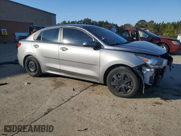 2022 Kia Rio S with VIN 3KPA24AD1NE477932, listed as a Copart auction lot 41957725 with 31,373 mi miles and Salvage Title. Bid and sale history available at carsss.com. Image 4.