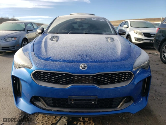 2020 Kia Stinger GT2 with VIN KNAE55LCXL6080965, listed as a Copart auction lot 41450615 with 104,246 mi miles and Salvage Title. Bid and sale history available at carsss.com. Image 5.