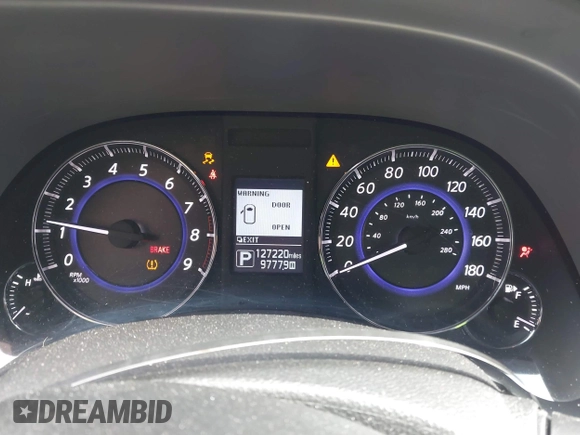 2017 Infiniti QX70 with VIN JN8CS1MW4HM414936, listed as a IAAI auction lot 42035425 with 127,220 mi miles and . Bid and sale history available at DreamBid. Image 7.