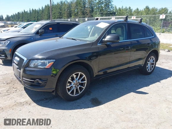 2012 Audi Q5 Premium Plus with VIN WA1LFAFP5CA094827, listed as a IAAI auction lot 42707989 with 183,135 mi miles and . Bid and sale history available at DreamBid. Image 2.
