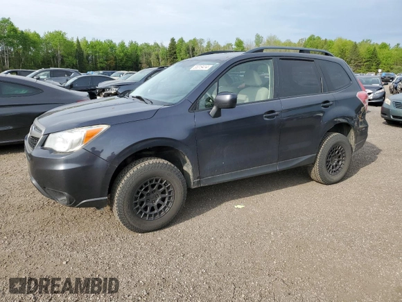 2014 Subaru Forester with VIN JF2SJCBC0EH439594, listed as a Copart auction lot 55319414 with 300,204 mi miles and Clean title. Bid and sale history available at DreamBid. Image 1.