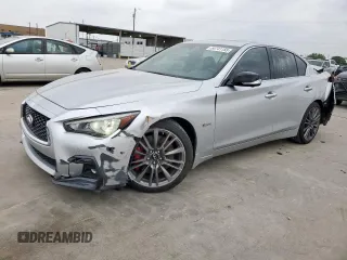 2019 Infiniti Q50 Red Sport 400 с VIN JN1FV7AP2KM780176, выставлен на аукционе Copart как лот 54741155 с пробегом 39 534 миль миль и Списание • Salvage title. История ставок и продаж доступна на DreamBid. Изображение 1.